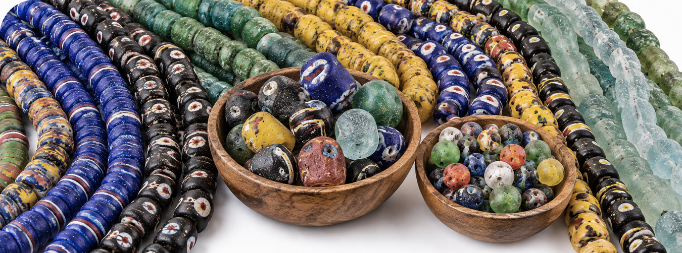 Recycled Glass Beads