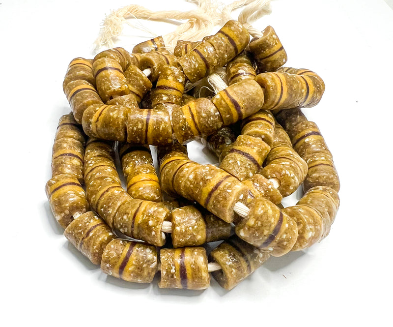 African Glass Beads | Ghana Krobo Beads | Multiple Colors | DIY Jewelry Supplies