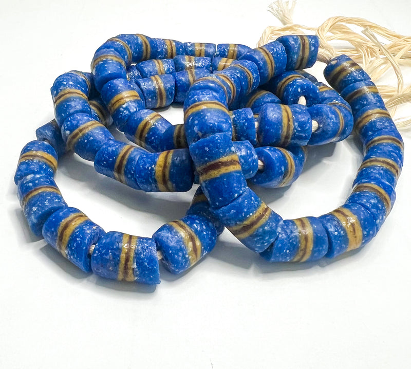 African Glass Beads | Ghana Krobo Beads | Multiple Colors | DIY Jewelry Supplies