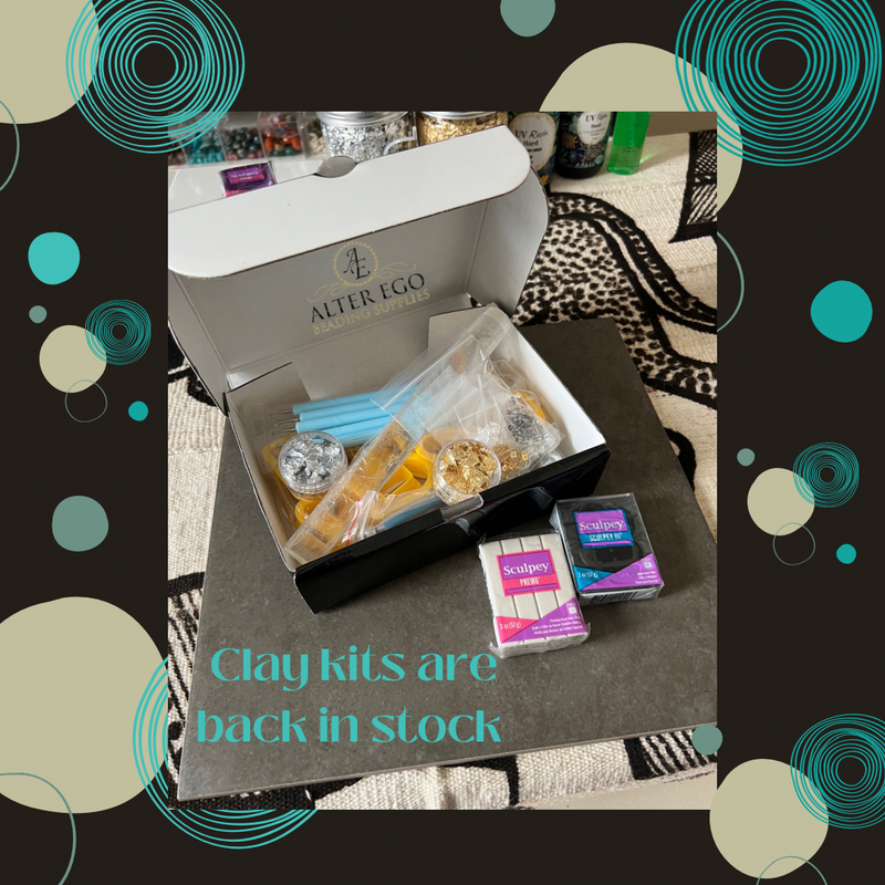 Polymer Clay Earring Making Kit | Clay Kits | 153 Piece Clay Kits | DIY Jewelry Designs  | Make Over 10 PAIRS!  | Handmade Earrings