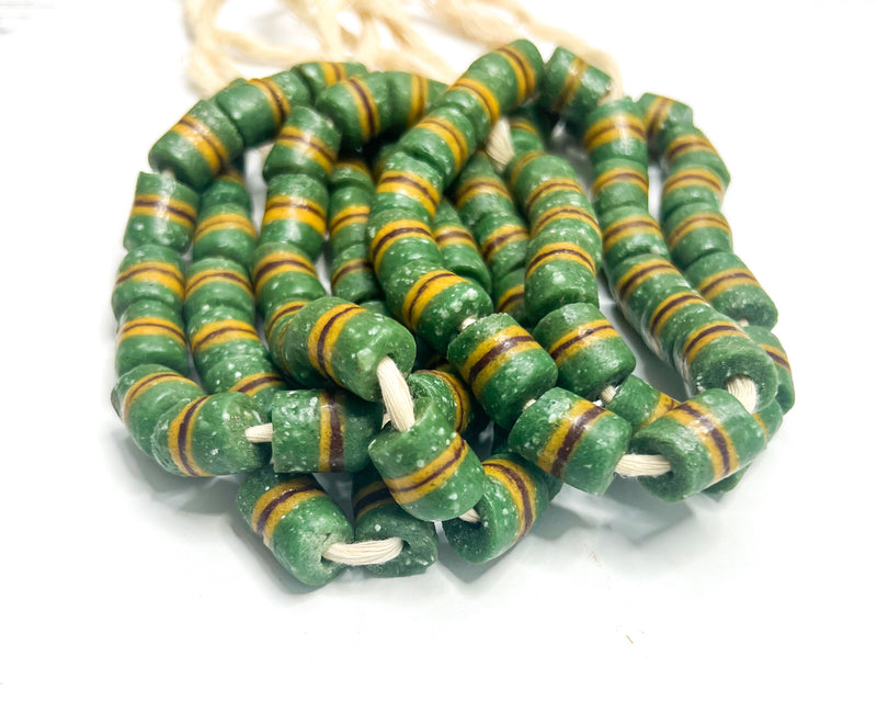 African Glass Beads | Ghana Krobo Beads | Multiple Colors | DIY Jewelry Supplies
