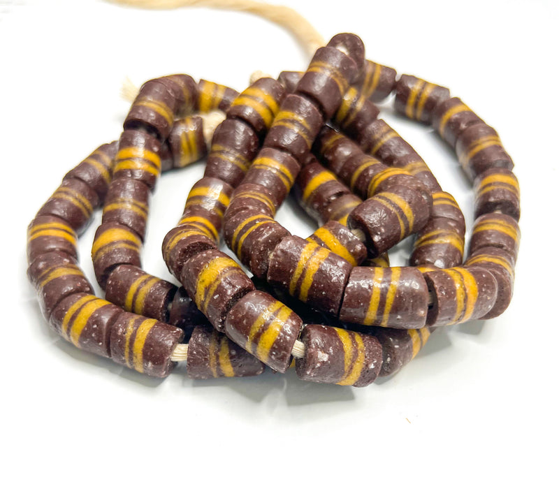 African Glass Beads | Ghana Krobo Beads | Multiple Colors | DIY Jewelry Supplies