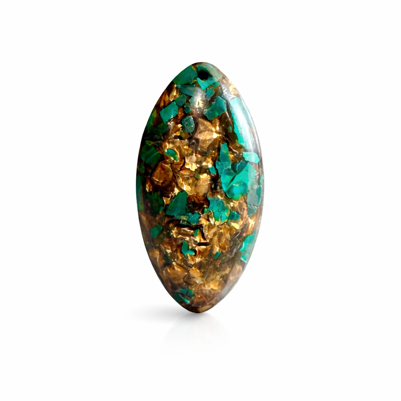 30x60mm Sea Sediment Jasper & Bronzite Pendants – Oval, Coffin, Rectangle & Diamond Shapes – Statement Gemstone Focals- Top Drilled Pendants