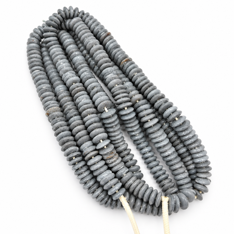 14mm Ashanti Glass Saucer Beads | 120 Pcs - African Spacer Beads | Fair Trade Beads | African Beads | DIY Jewelry Designs