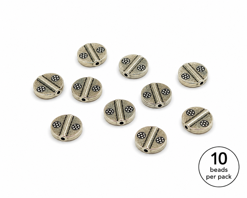 13mm Double Sided Pewter Connectors | Pewter Connectors | DIY Jewelry Making | 10 Per Pack