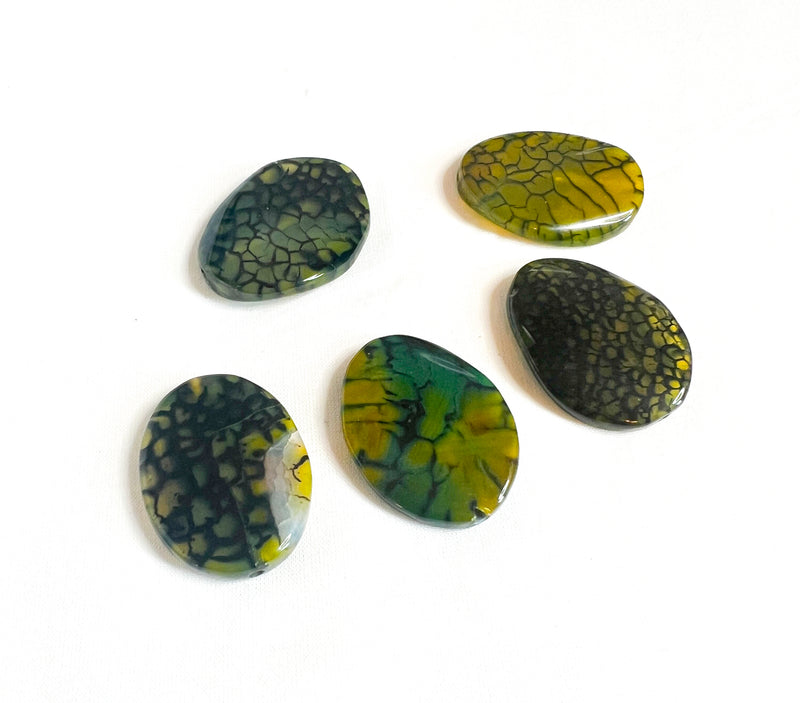 40mm Agate Focal Beads | Centerpiece Beads | DIY Jewelry Designs