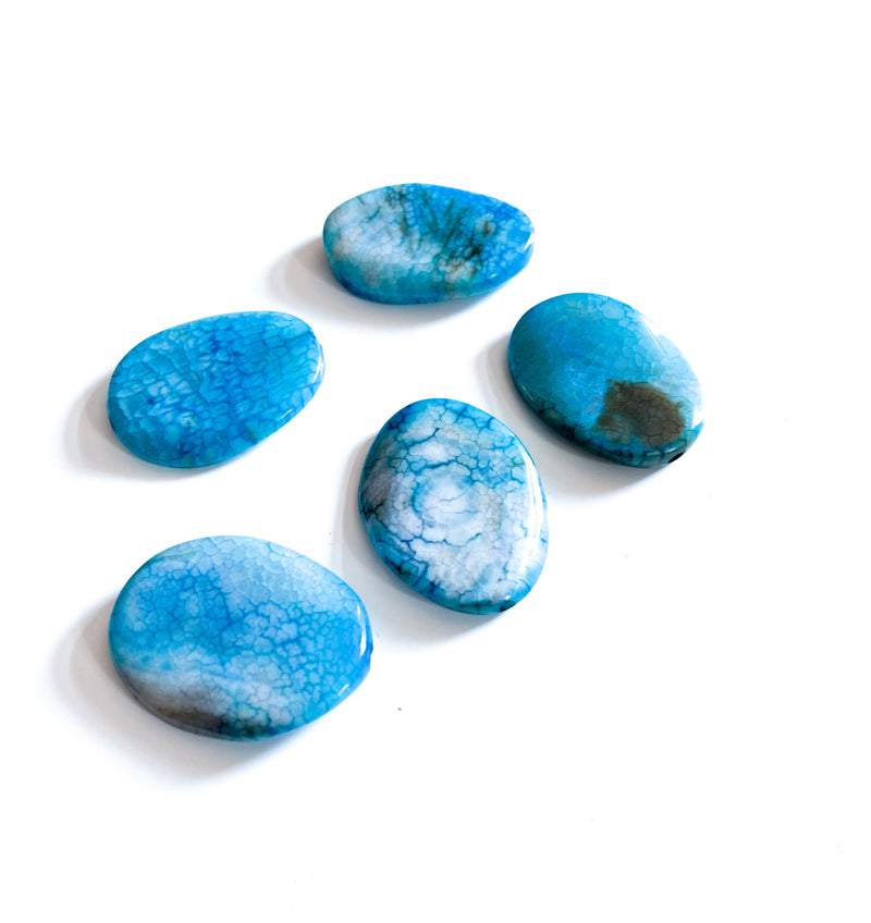 40mm Agate Focal Beads | Centerpiece Beads | DIY Jewelry Designs