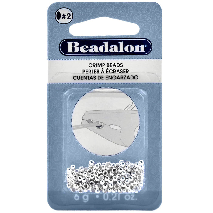 Beadalon #2 Crimp Beads