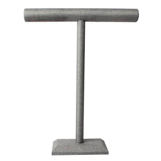 Dark Gray Fabric Bracelet Bar Stand