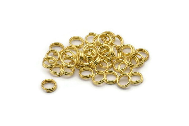 6mm Split rings 100 per pk