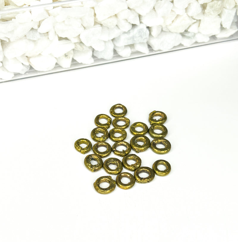 Nigerian Brass Ring Spacers