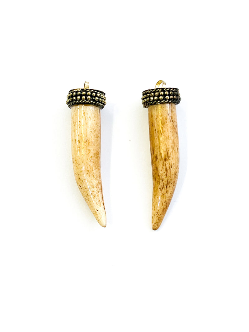 Tusk Horn Pendants