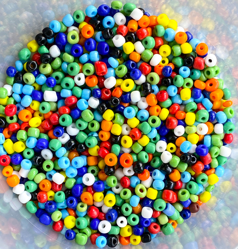 6/0 Opaque Rainbow