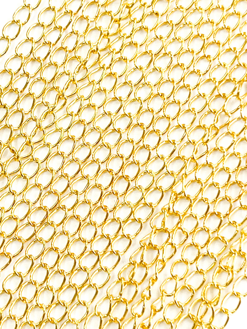 24” 24K Plated Gold Chain