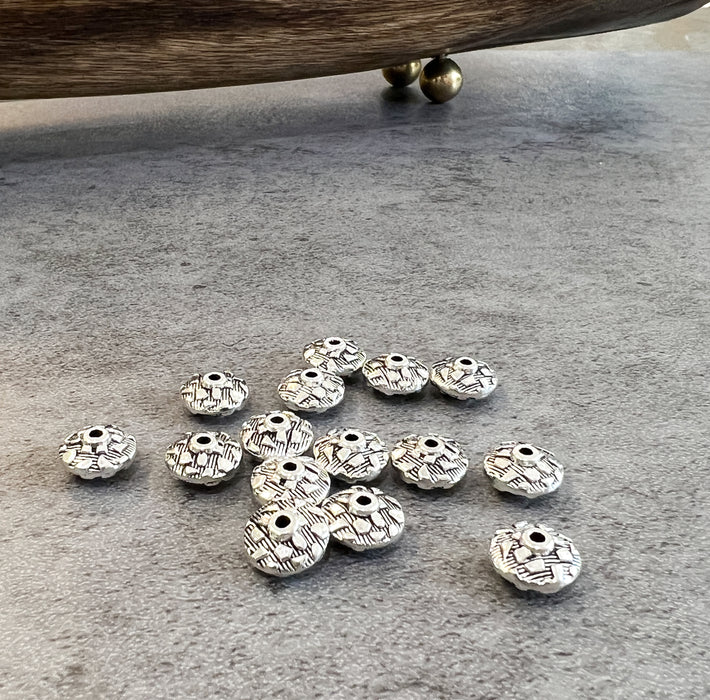 6x12mm Pewter Spacers