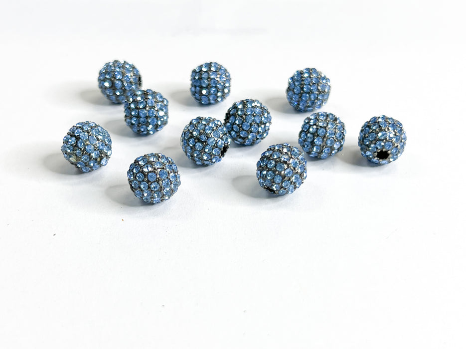 Crystal Alloy Metal Beads