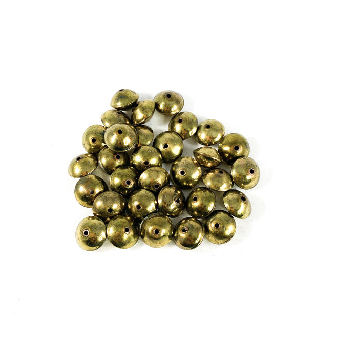 15mm Ethiopian Metal Saucer  Beads