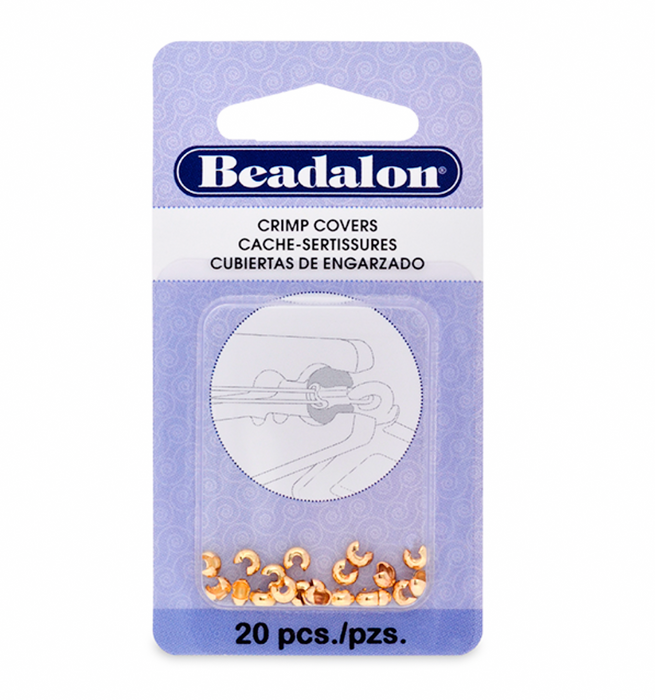 Beadalon 3mm Crimp Covers