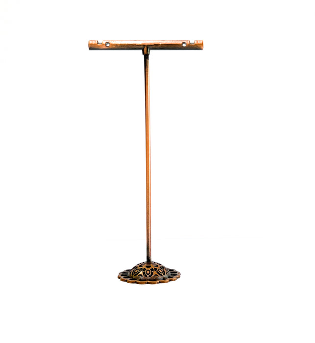 Red Copper Iron Jewelry Display Stand