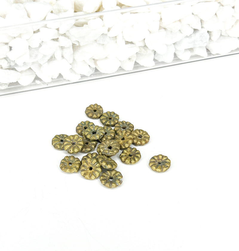 Nigerian Brass Ring Spacers