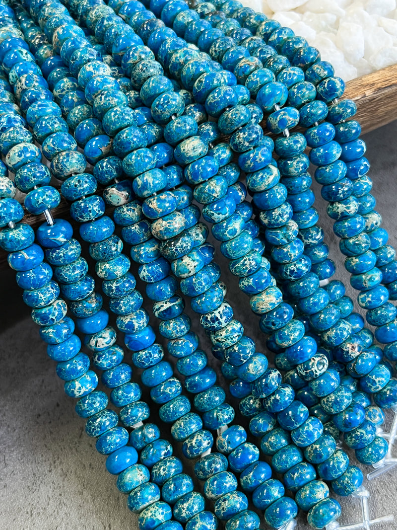 6x10mm Sea Sediment Rondelles