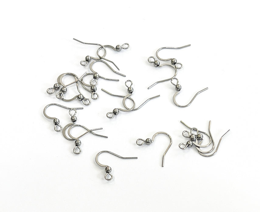 16x18mm Stainless Steel French Earring Hooks