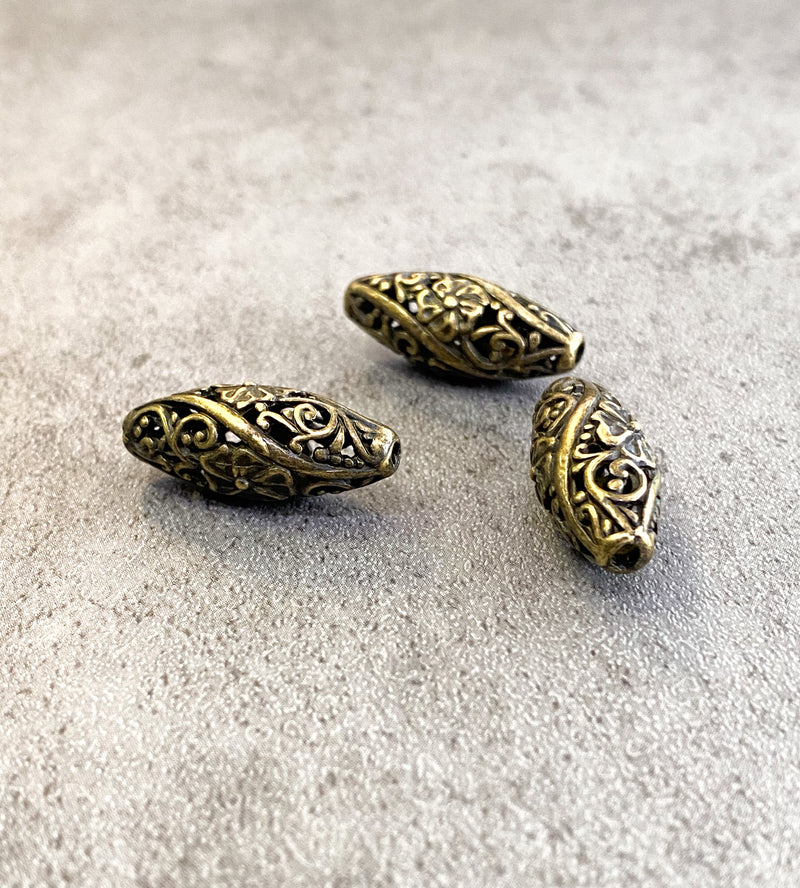 26mm Metal Fringe Beads