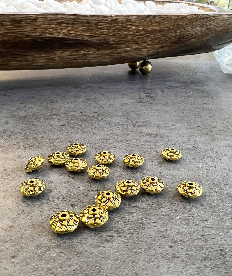 6x12mm Pewter Spacers