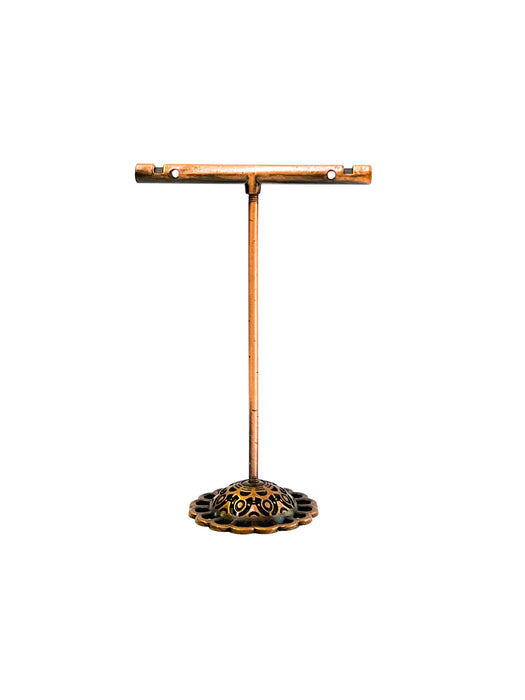 Red Copper Iron Jewelry Display Stand