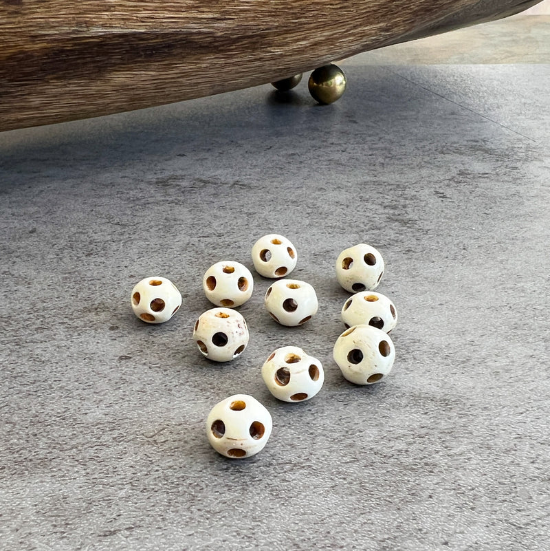 12mm Bone Beads