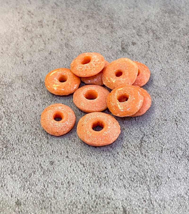 14mm African Powder Disc Beads