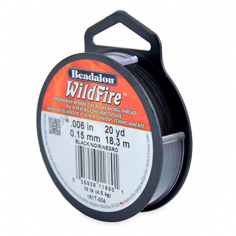 Wildfire, .006 in (0.15 mm), Break Strength 10 lb (4.5 kg), 20 yd (18 m)