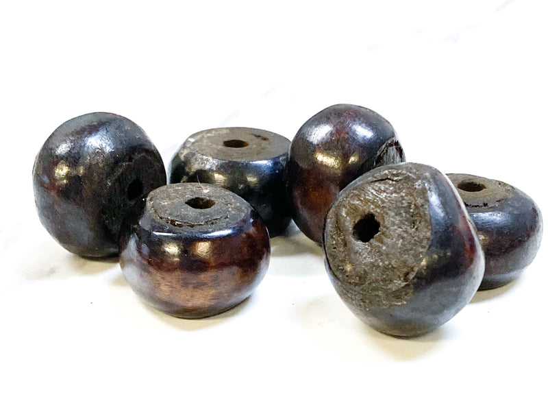 Approximately 25x15mm Batik Bone Beads