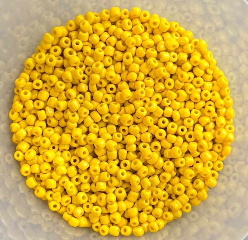 6/0 Opaque Golden Yellow