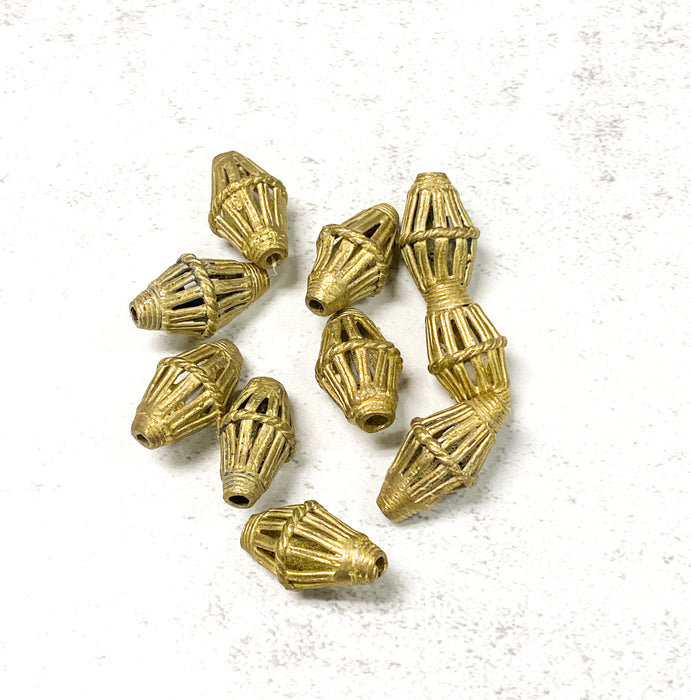 15x24mm Brass Beads