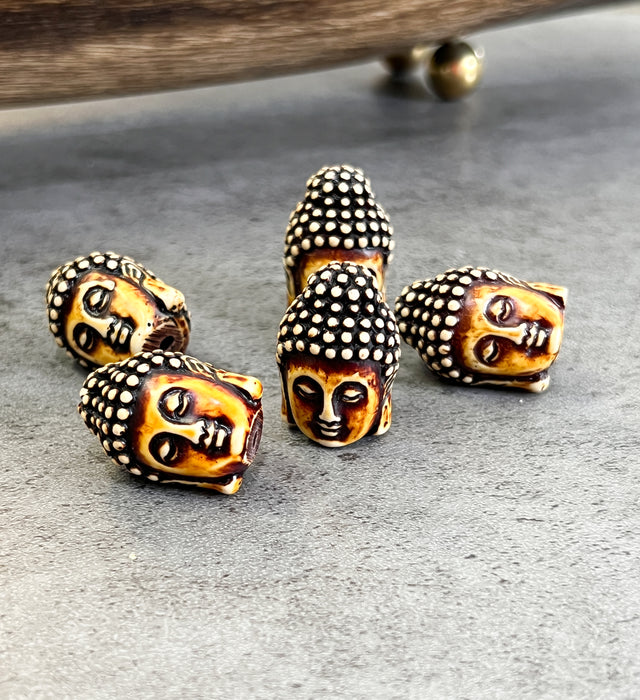 30x20x20mm Buddha Beads