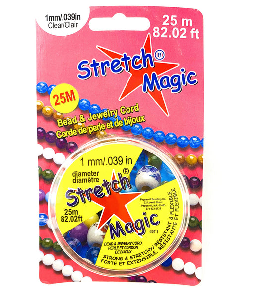 Clear Stretch Magic Bead & Jewelry Cord.5mm 10 Meters/Pkg • Price »
