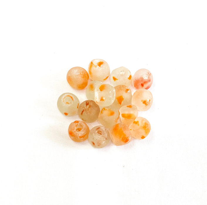 12mm African Recycled Glass Beads