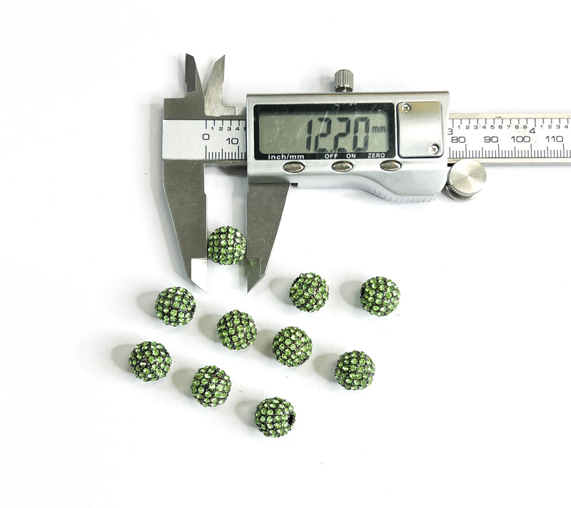 Crystal Alloy Metal Beads