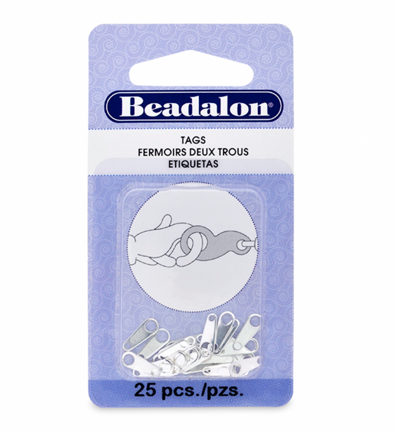 8mm Beadalon Tags