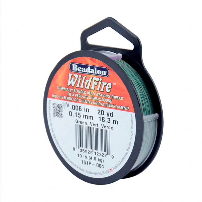 Wildfire, .006 in (0.15 mm), Break Strength 10 lb (4.5 kg), 20 yd (18 m)