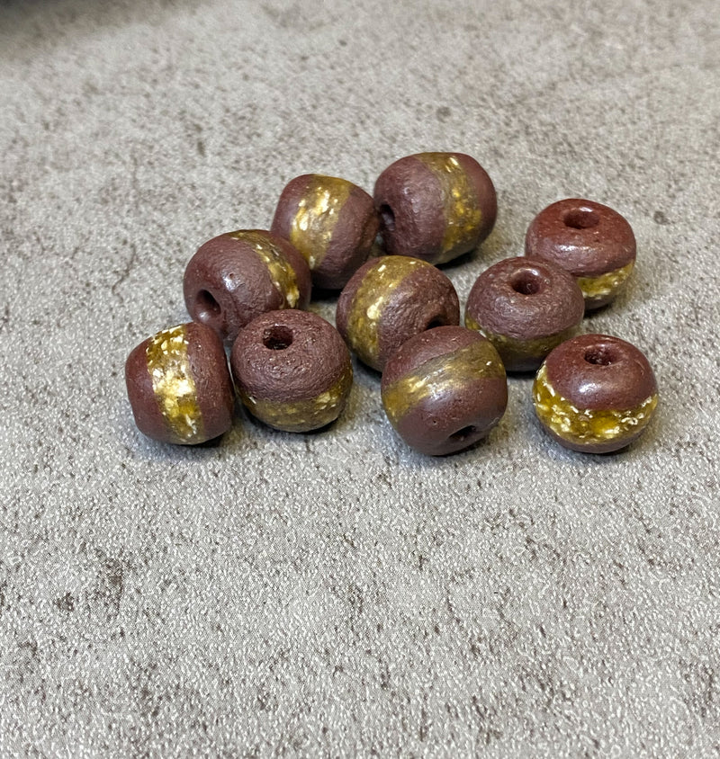 12x13mm African Kente Beads