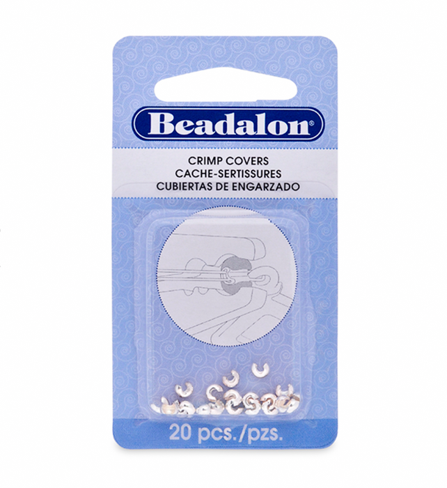 Beadalon 3mm Crimp Covers