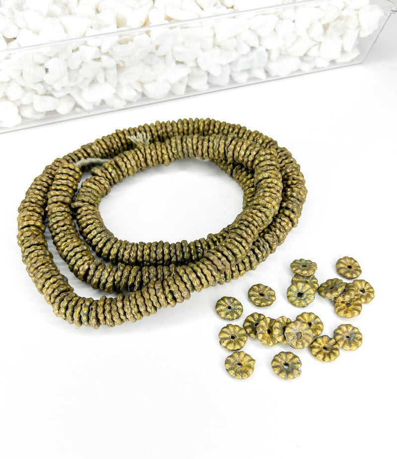 Nigerian Brass Ring Spacers