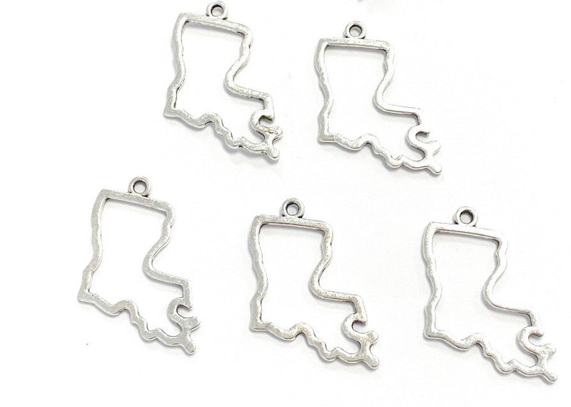 47mm Louisiana State Charms (Bulk)