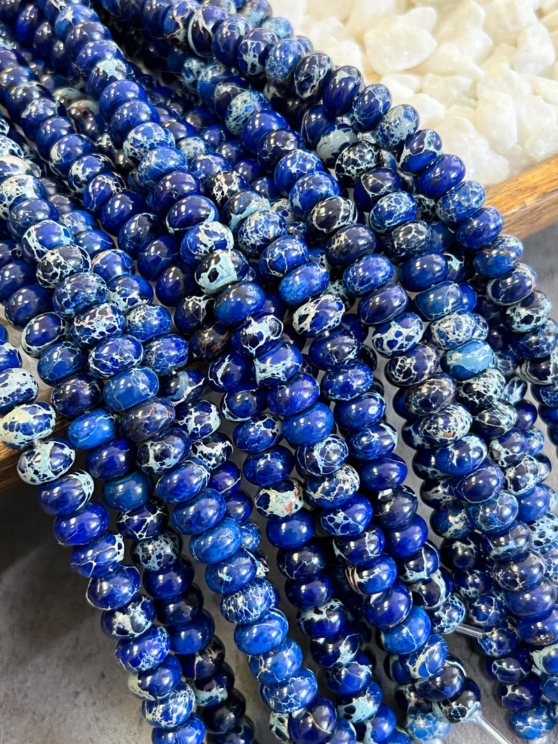 6x10mm Sea Sediment Rondelles