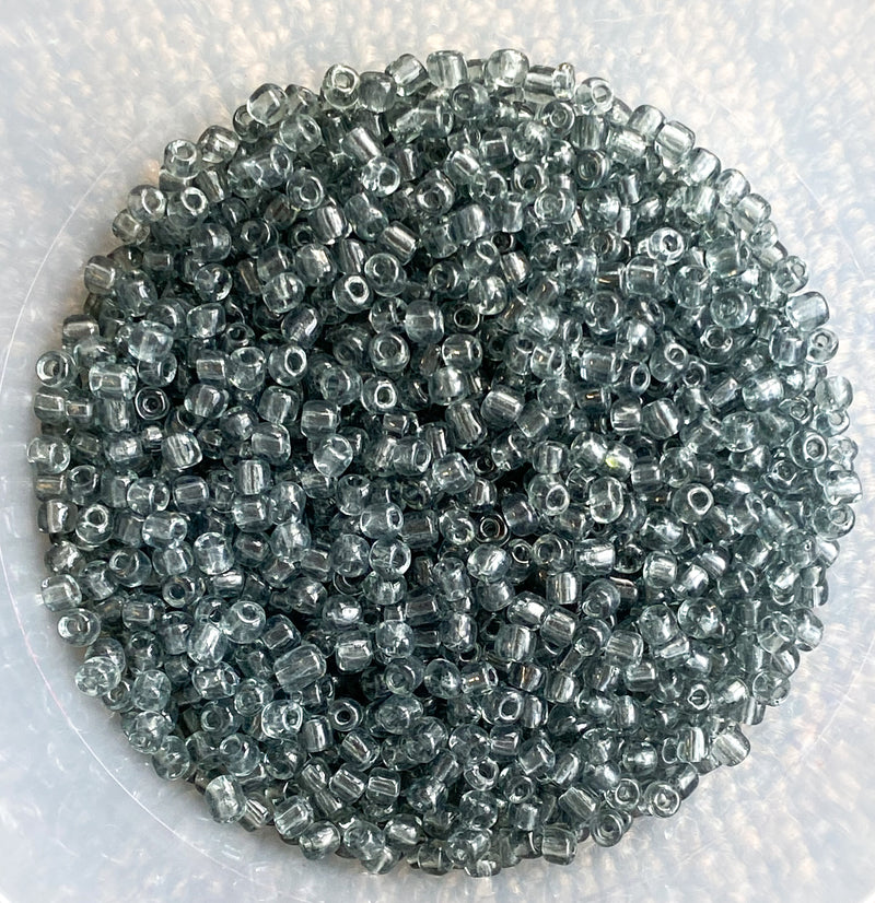 6/0 Transparent Gray