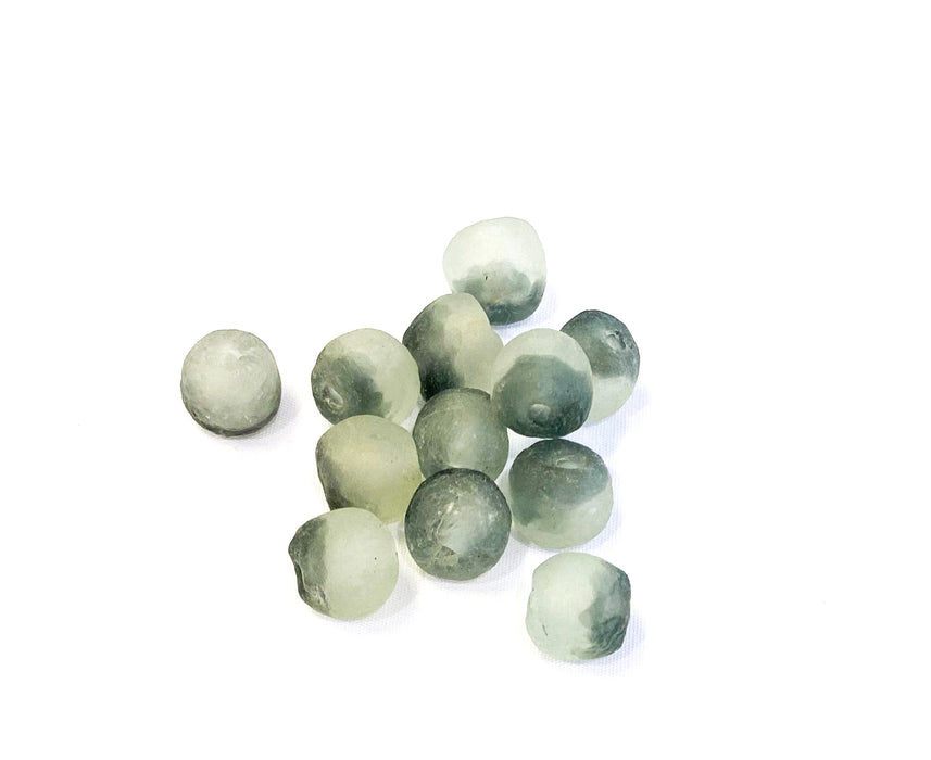 14mm African Recycled Glass Beads