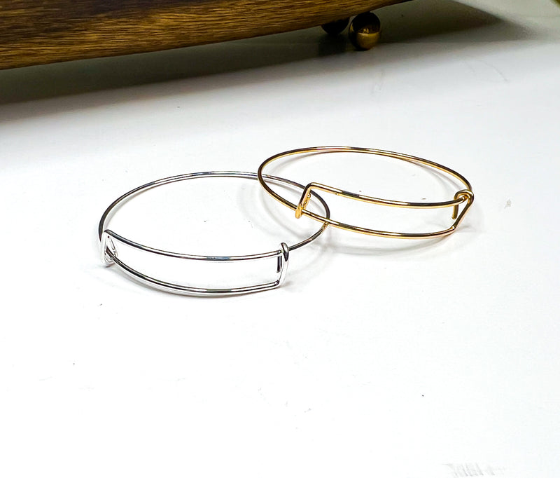 Stainless Steel Adjustable Bangles